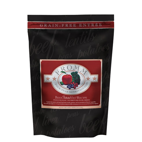 Fromm Beef Frittata Veg Recipe Dry Dog Food 4lb - Poudre Pet and Feed Supply